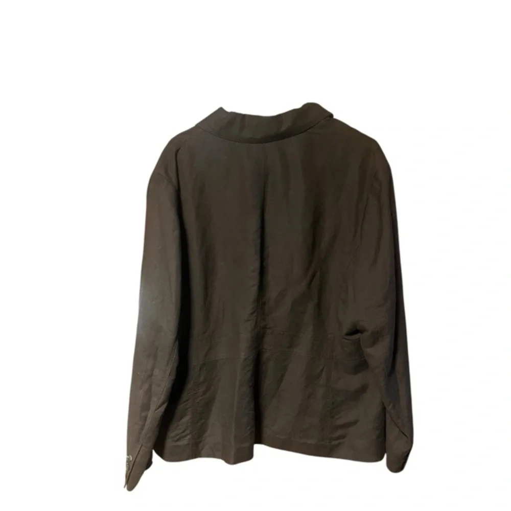 Kate Hill‎ Linen Utility Jacket - Picture 3 of 4